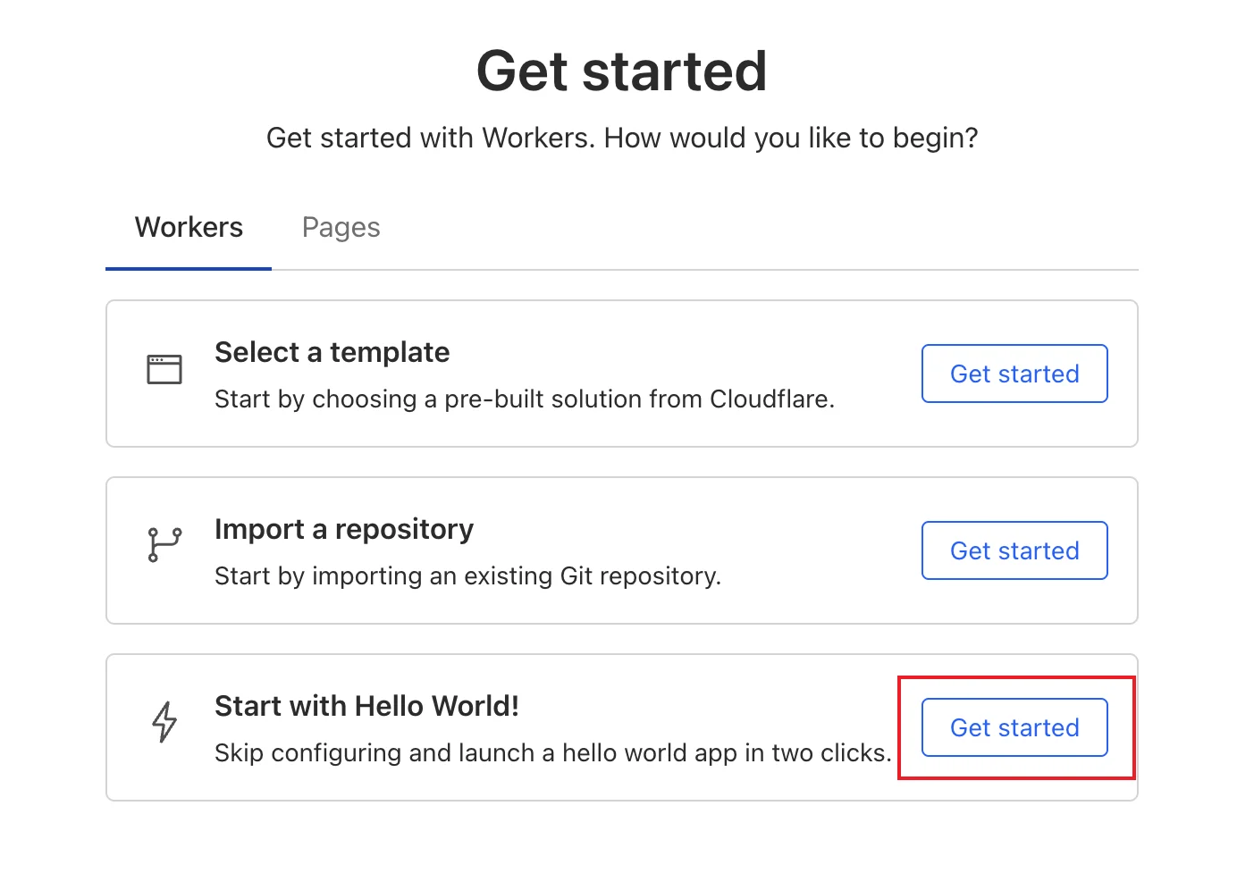 Get Started